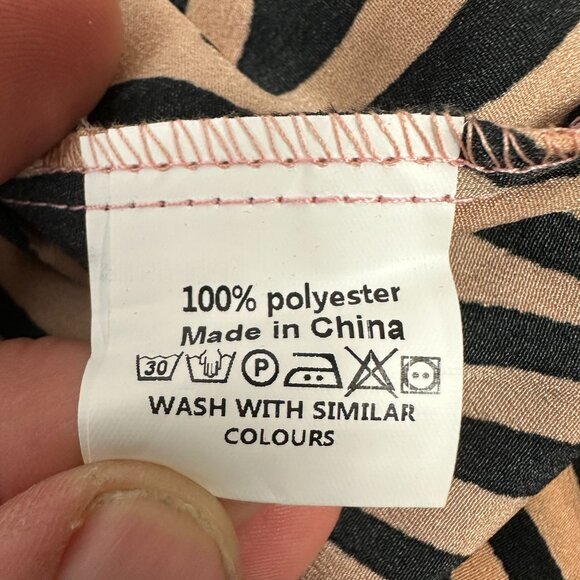 Celmia Collection Womens Zebra Print Maxi Dress Size 5XL Plus Size - Picture 4 of 9